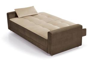 Sofá-cama de tecido dobrável