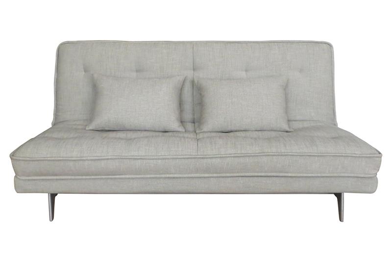  Sofá-cama de tecido versátil
